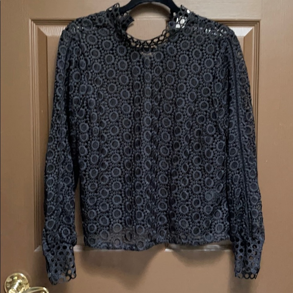 H&M black top LARGE
